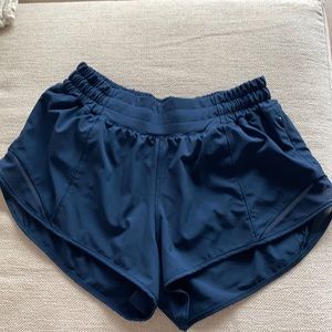 Navy blue hotty hot shorts